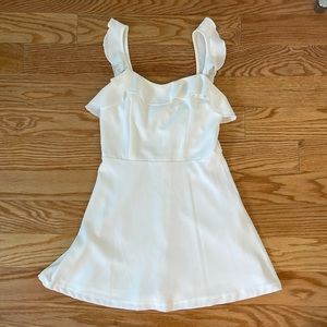 white superdown dress